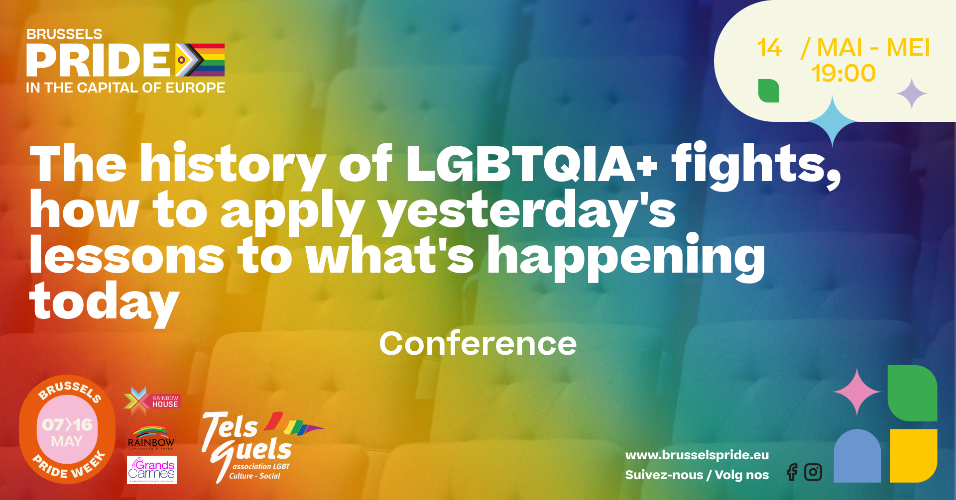 Conférence : L'historique des luttes LGBTQIA+